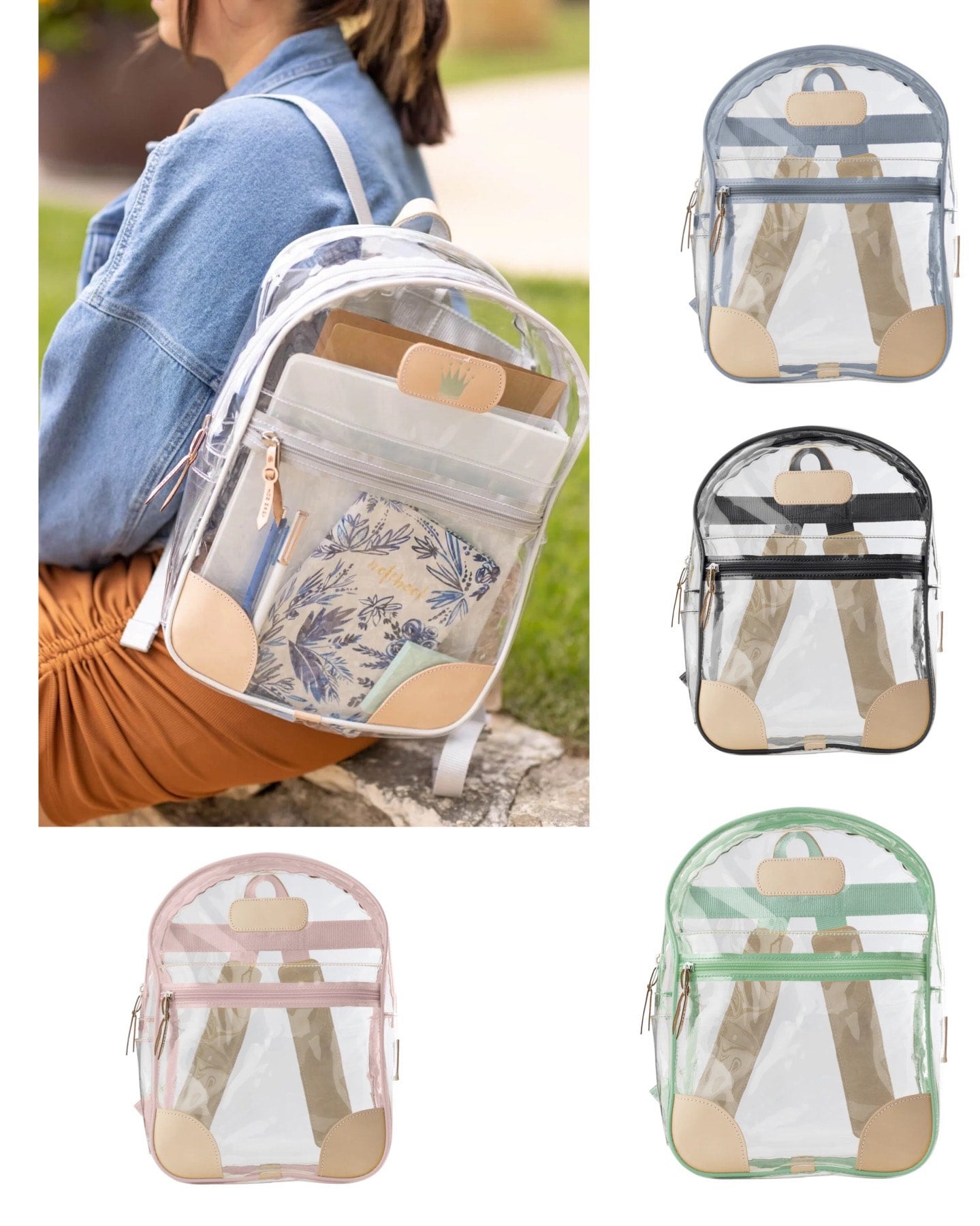 Jon Hart Clear Backpack Bucks Bows Snyder